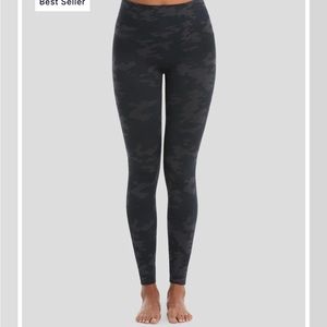 SPANX Black Camo Leggings